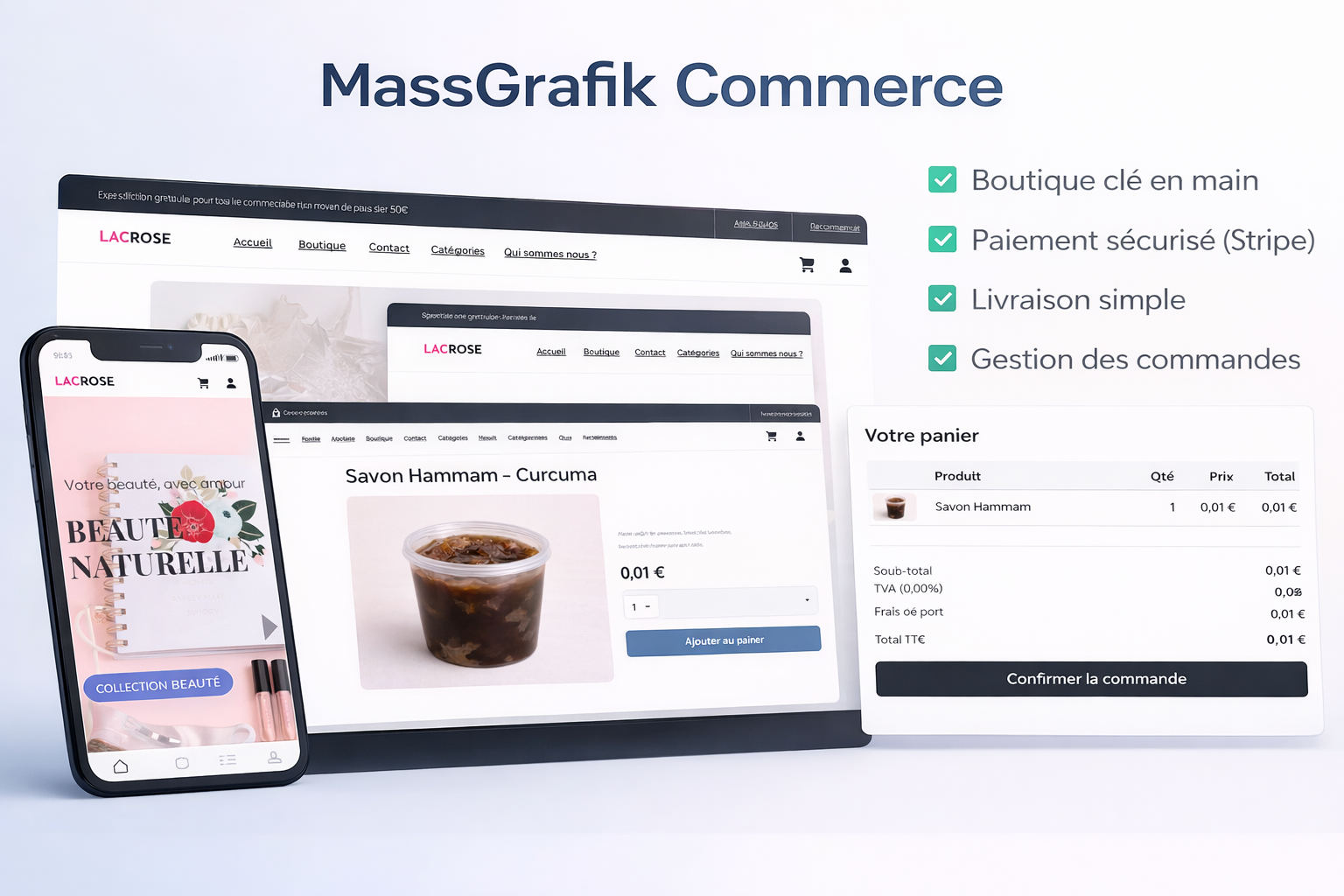 E-commerce et vente en ligne — MassGrafik